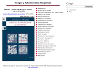 Tablet Screenshot of hongos-alergenicos.reviberoammicol.com
